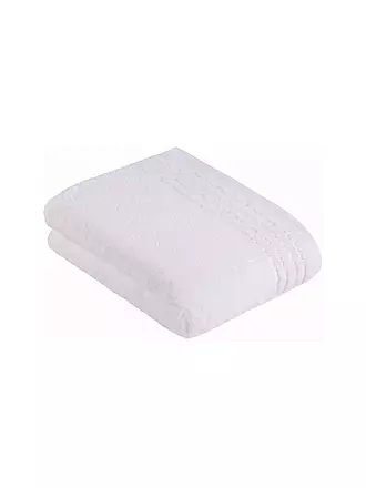 VOSSEN | Serviette de douche VIENNA STYLE SUPERSOFT 67x140cm Evergreen | weiss